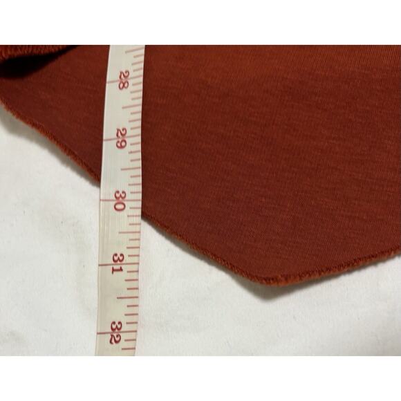 Soft Surroundings Size L Open Front Long Sleeve Cardigan Lagenlook Boho orange - Picture 9 of 9